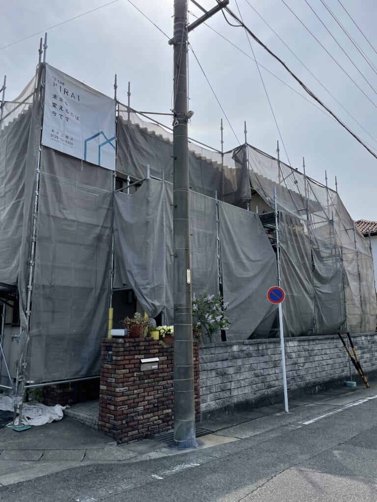 外壁塗装・外壁モルタル補修工事