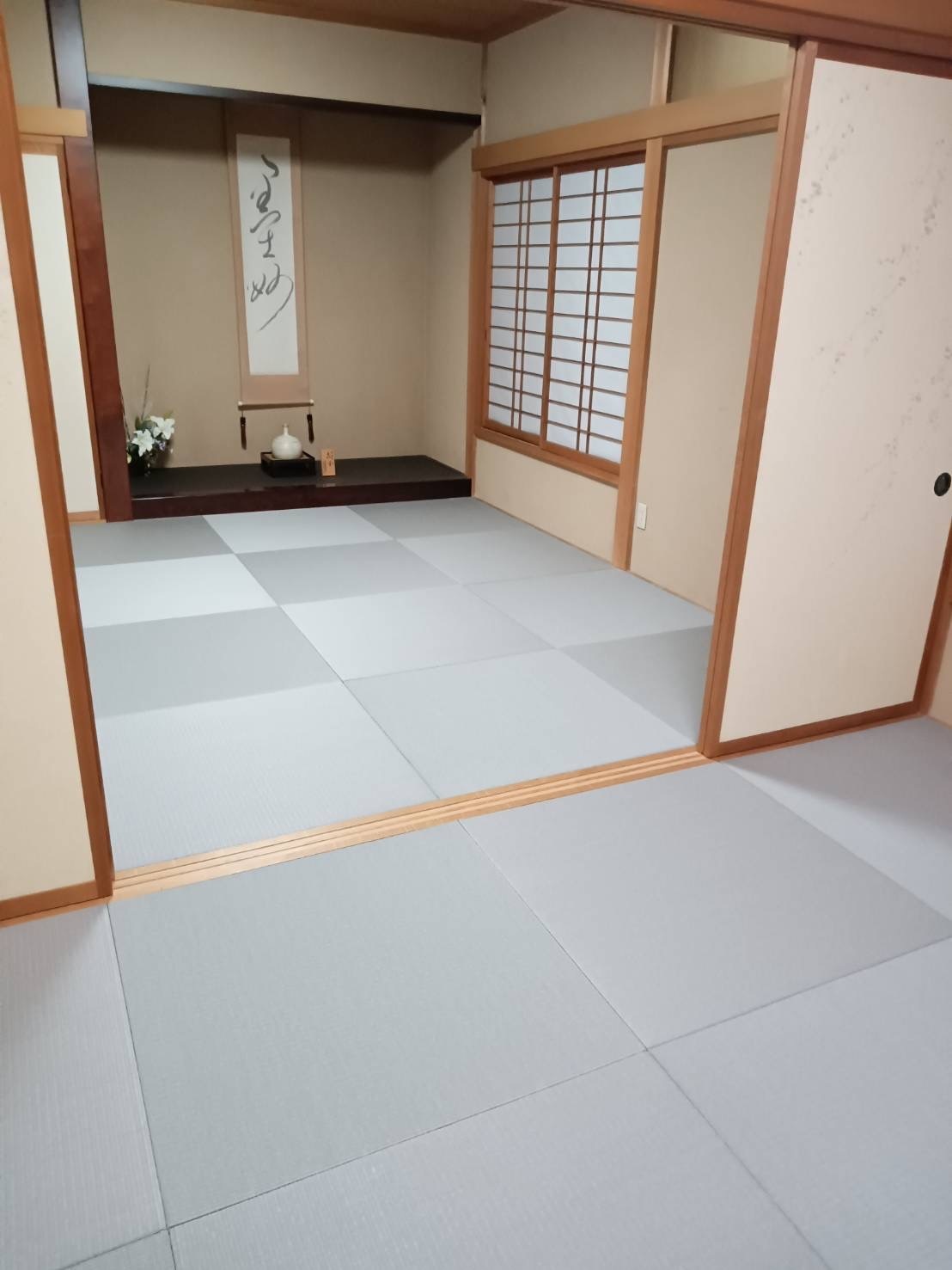 琉球畳入替え工事　