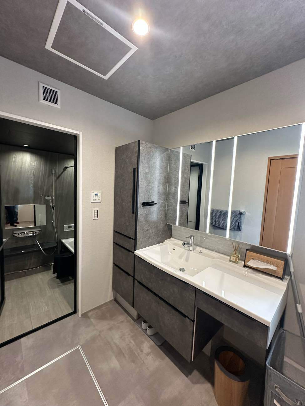 タカラスタンダード「グランスパ」＆「エリーナ」で一新！上質な浴室・洗面室リフォーム事例